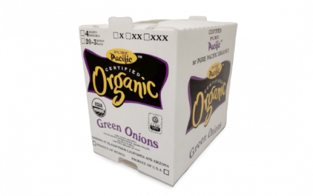 Cajas para green onions